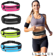 Sport heupband - Hardloopband - Heupgordel voor hardlopen - Sportband - Hardlopen telefoon houder - Drinkhouder - Blauw -  Sport