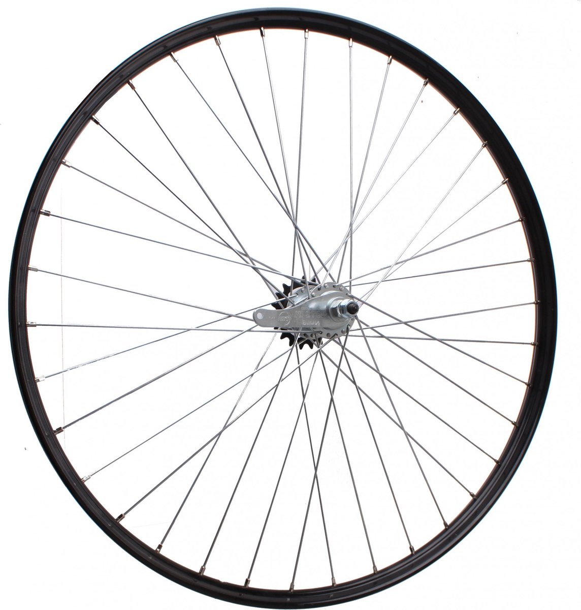 Ventura Achterwiel 28 X 1 5/8 X 1 3/8 Inch Terugtraprem Zwart