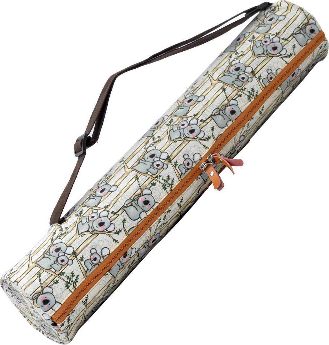 #DoYourYoga - yogatas - »Sunita« - yogabag van canvas - 63 x 13 cm. - Koala