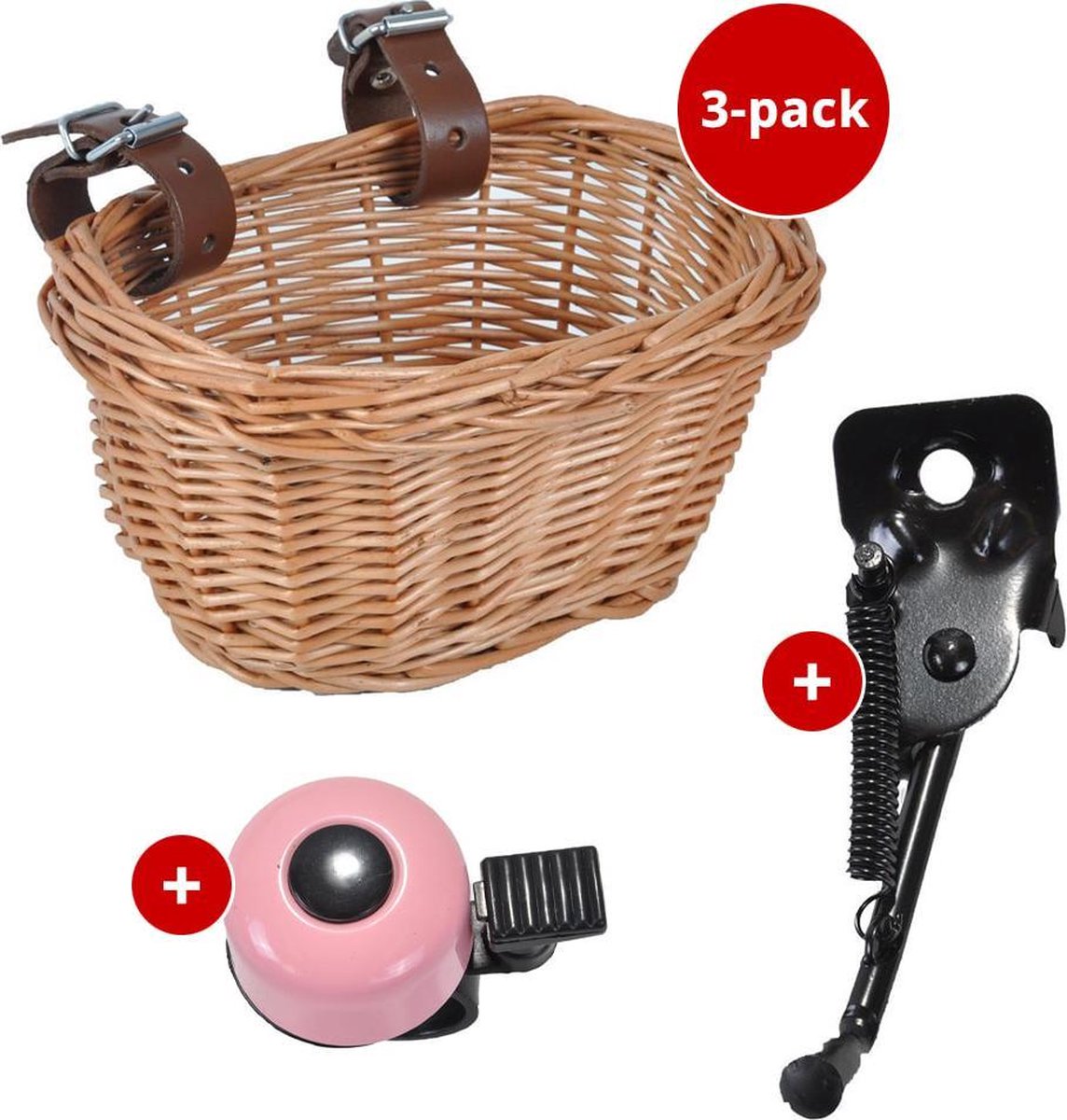 Bandits & Angels loopfiets voordeelpakket Starter roze