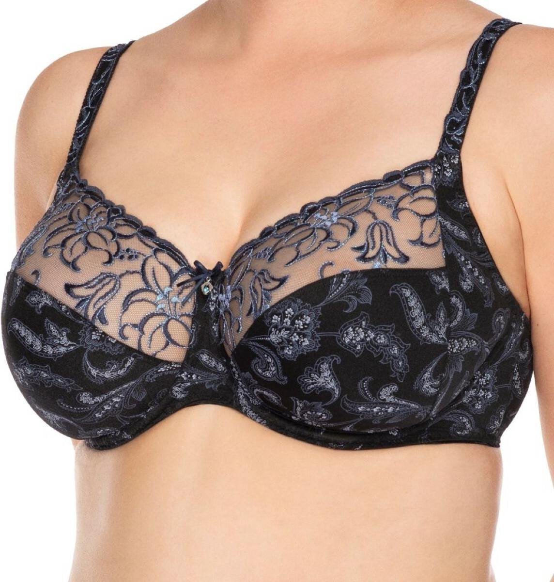 Ulla Zoe Beugel BH Zwart 85 E