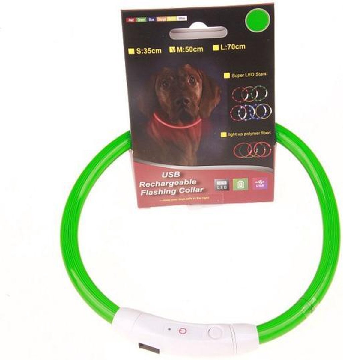 hondenhalsband LED licht