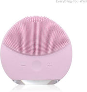 Gezichtsborstel – Gezichtsreiniger elektrisch - Gezichtsborstel elektrisch - Face brush – Face cleaner – Gezichtsborstel siliconen - Gezichtsreinigingsborstel – Gezichtsreiniging – Elektrische gezichtsborstel – Roze