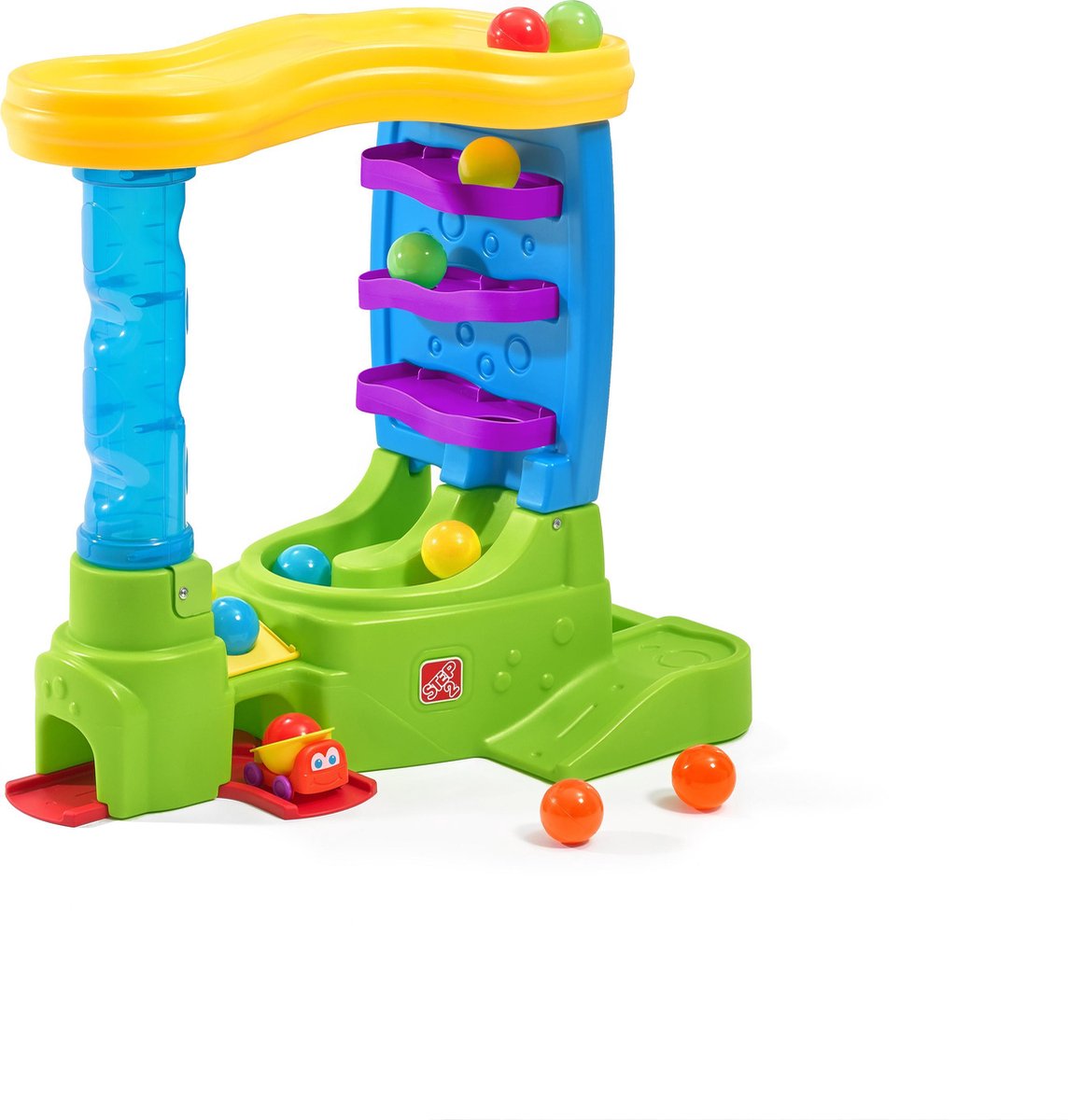 Ball Buddies Double Drop HQ / Balspel incl. 2 Ball Buddies trucks en speelballen