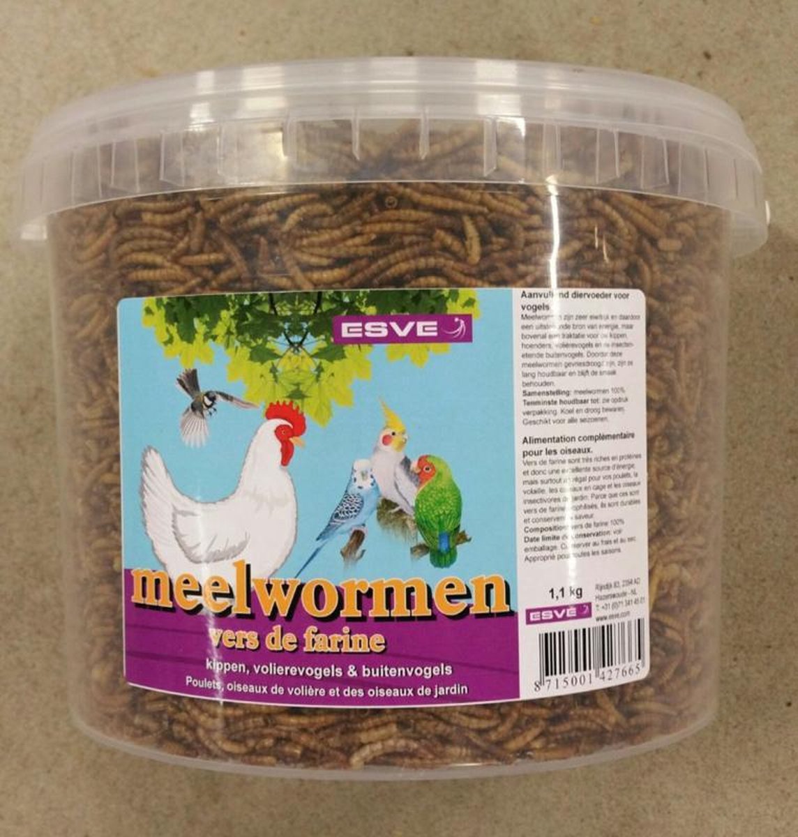 ESVE winterartikelen Meelwormen emmer ESVE