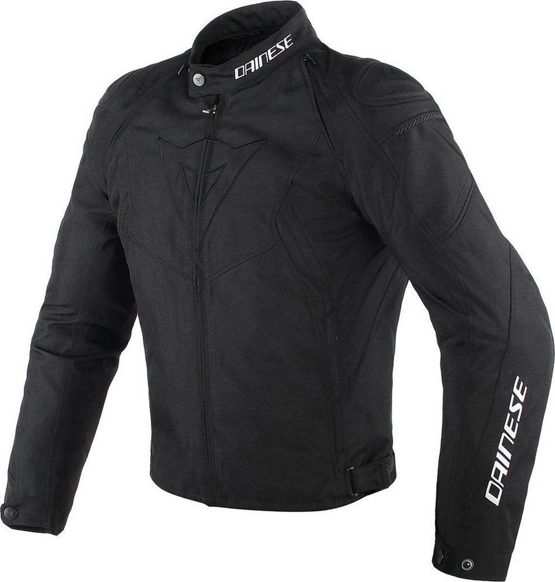 Dainese Avro D2 Black Black Black Textile Motorcycle Jacket 56