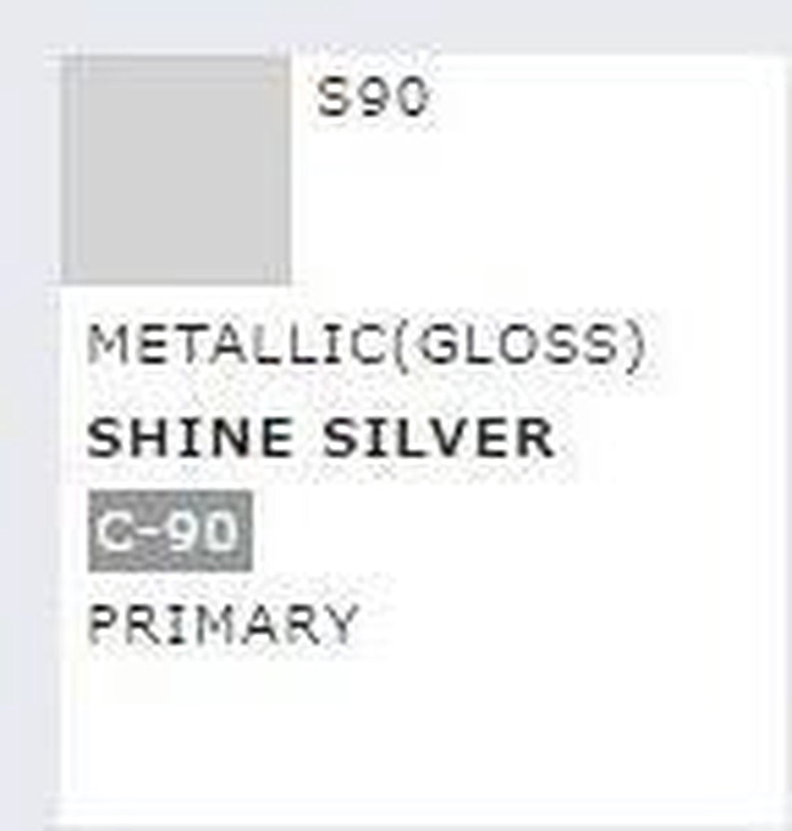 Mrhobby - Mr. Color Spray 100 Ml Shine Silver (Mrh-s-090)