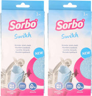 2 xSorbo switch microvezel wonder vaatdoek 32 x 38 cm - Microvezeldoeken - Wonderdoekjes - Schoonmaakdoekjes