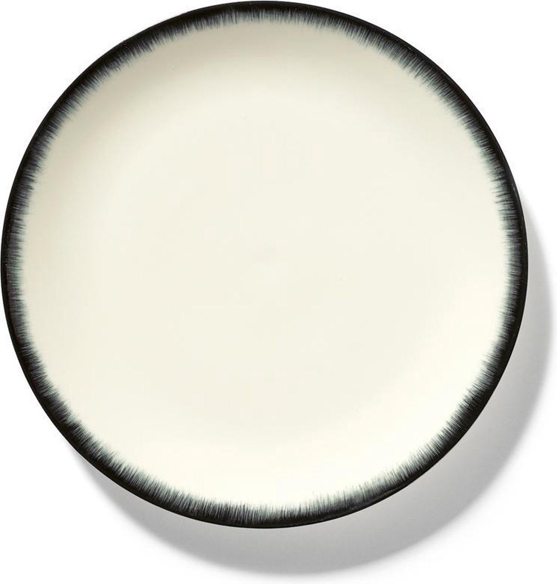 Serax Ann Demeulemeester Dé bord D28cm off white/black var3