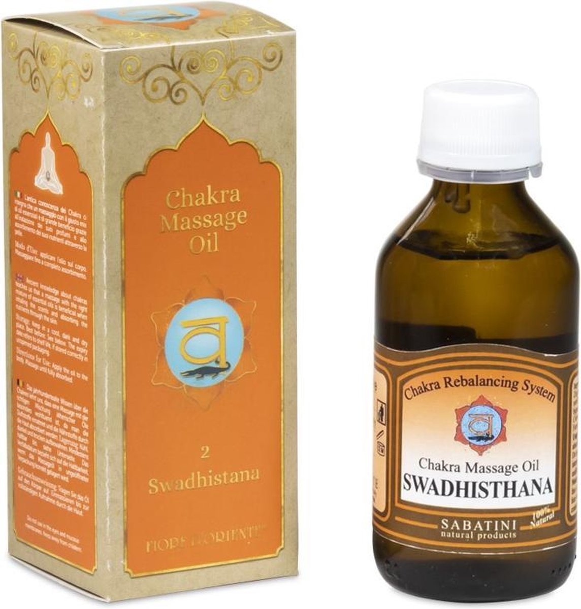 Massageolie 2e Chakra Swadhistana