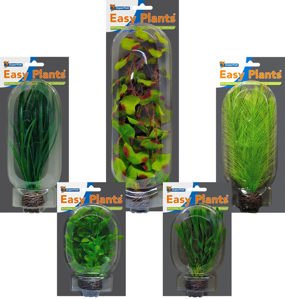Easy Plants Aquarium kunst planten klein