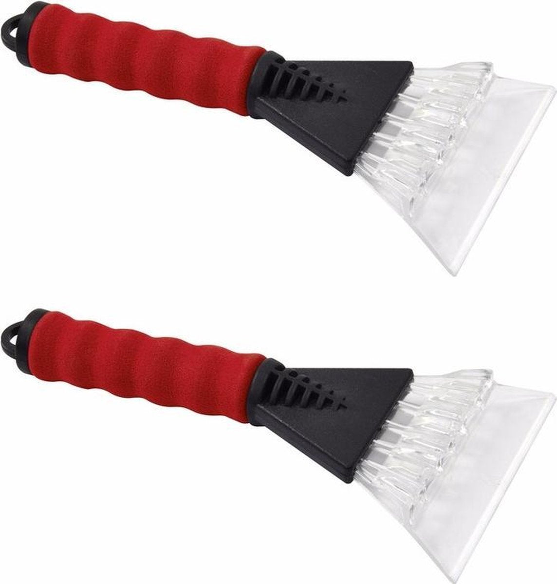 2x IJskrabbers soft grip rood 25 cm