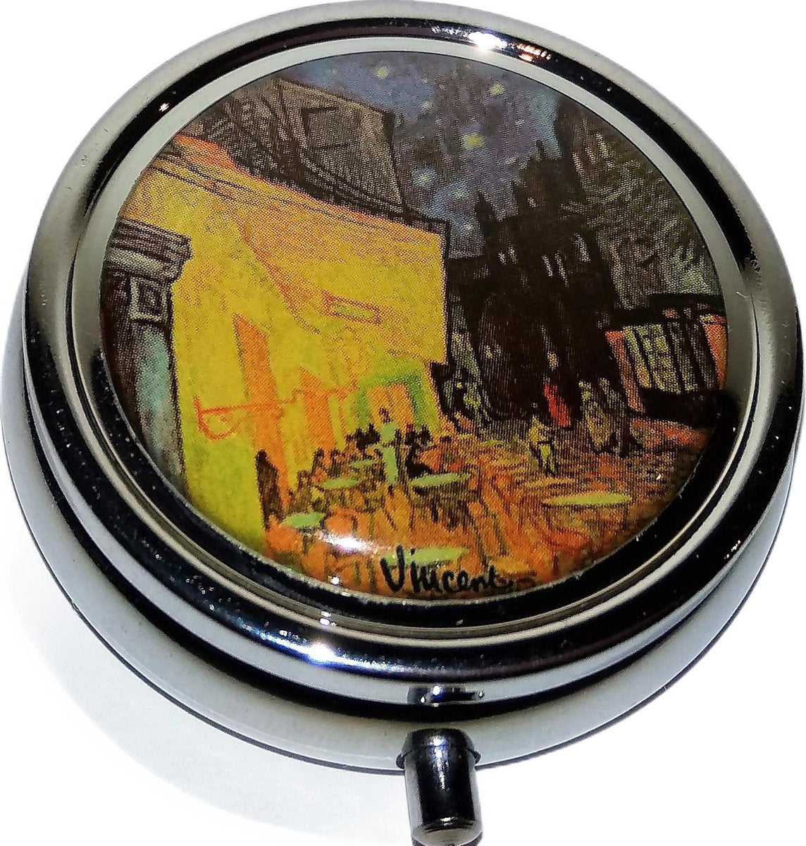 Pillendoosje Cafe van vincent van Gogh