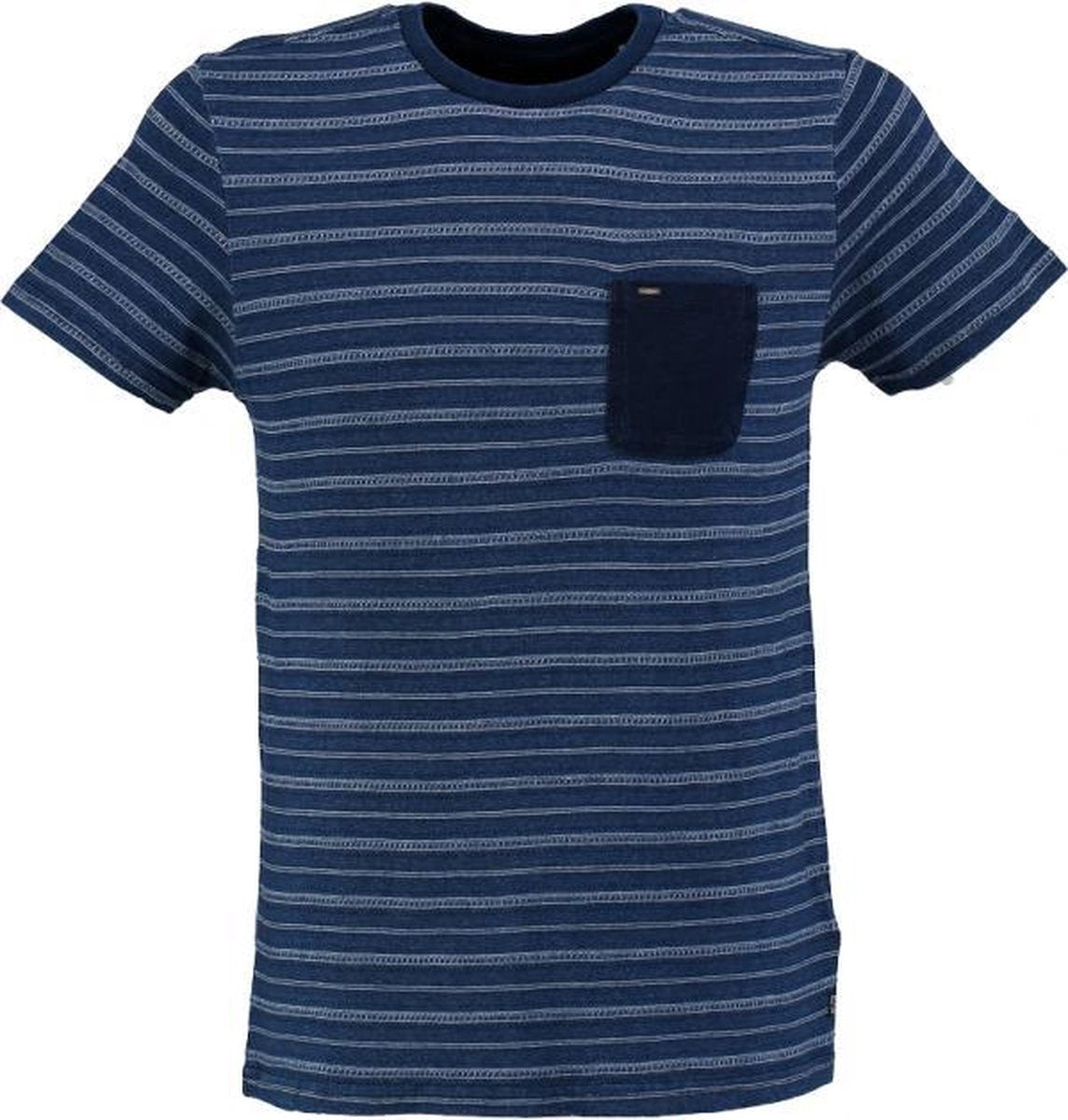 Petrol stevig zacht blauw slim fit shirt valt kleiner - Maat XS