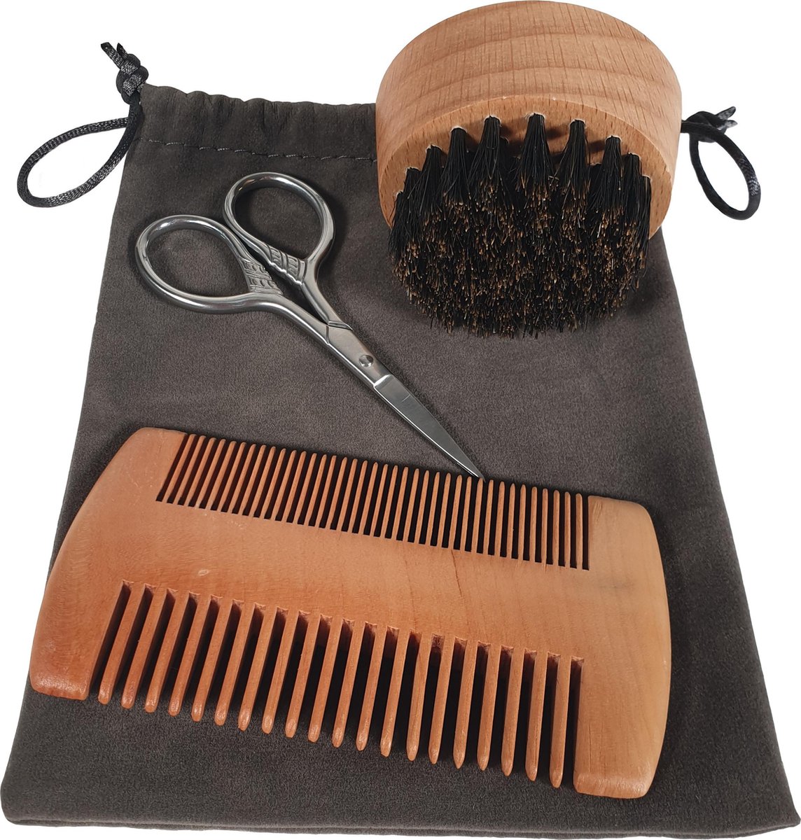 Broman baard verzorgingsset met kam