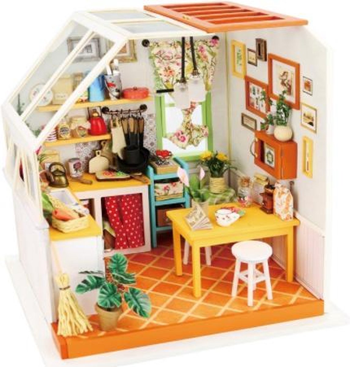 Robotime DIY Dollhouse Jasons Keuken A040081 - incl gereedschap
