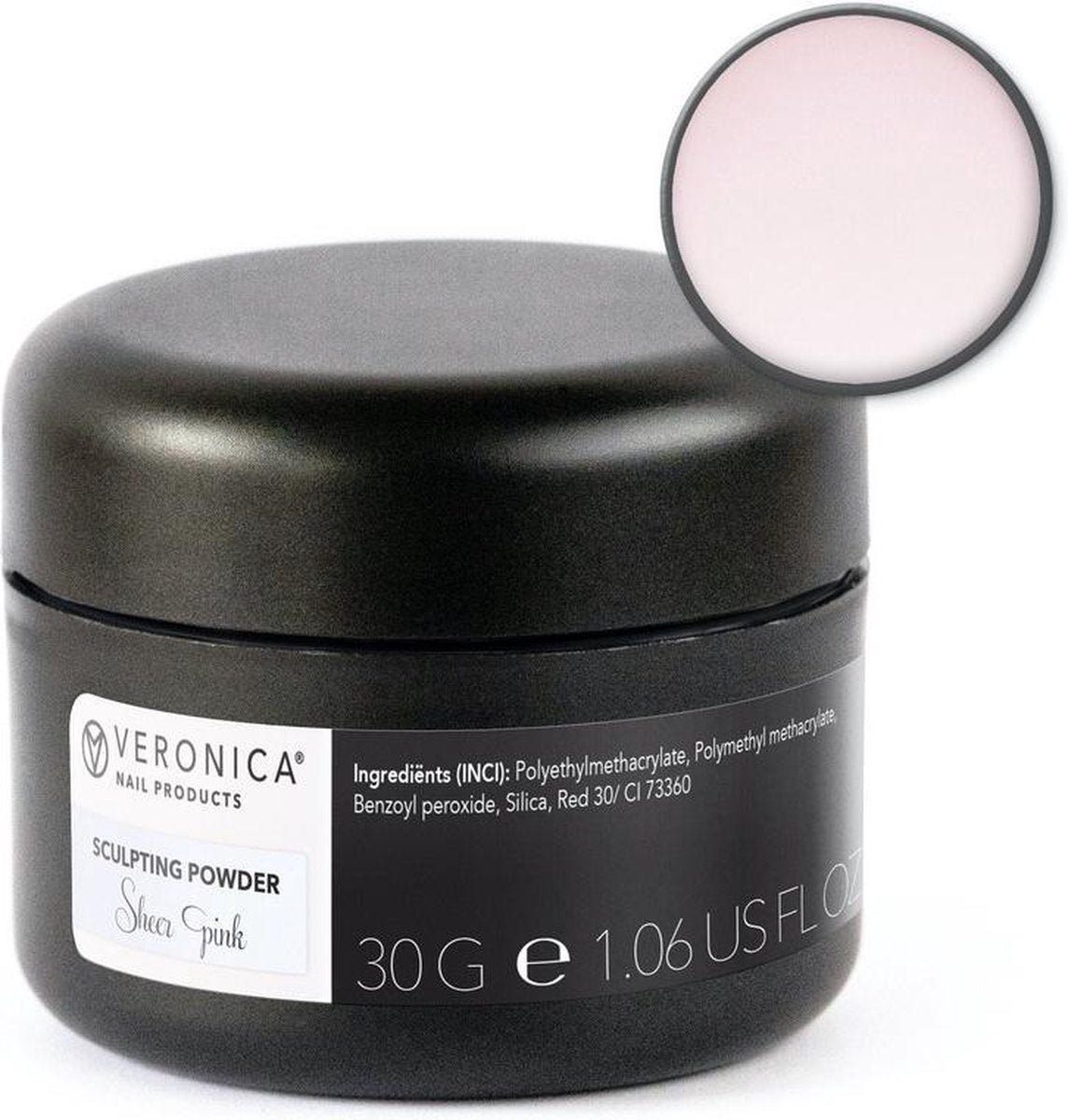 Sculpting acrylpoeder ROZE voor manicure & pedicure|self leveling|geen lifting