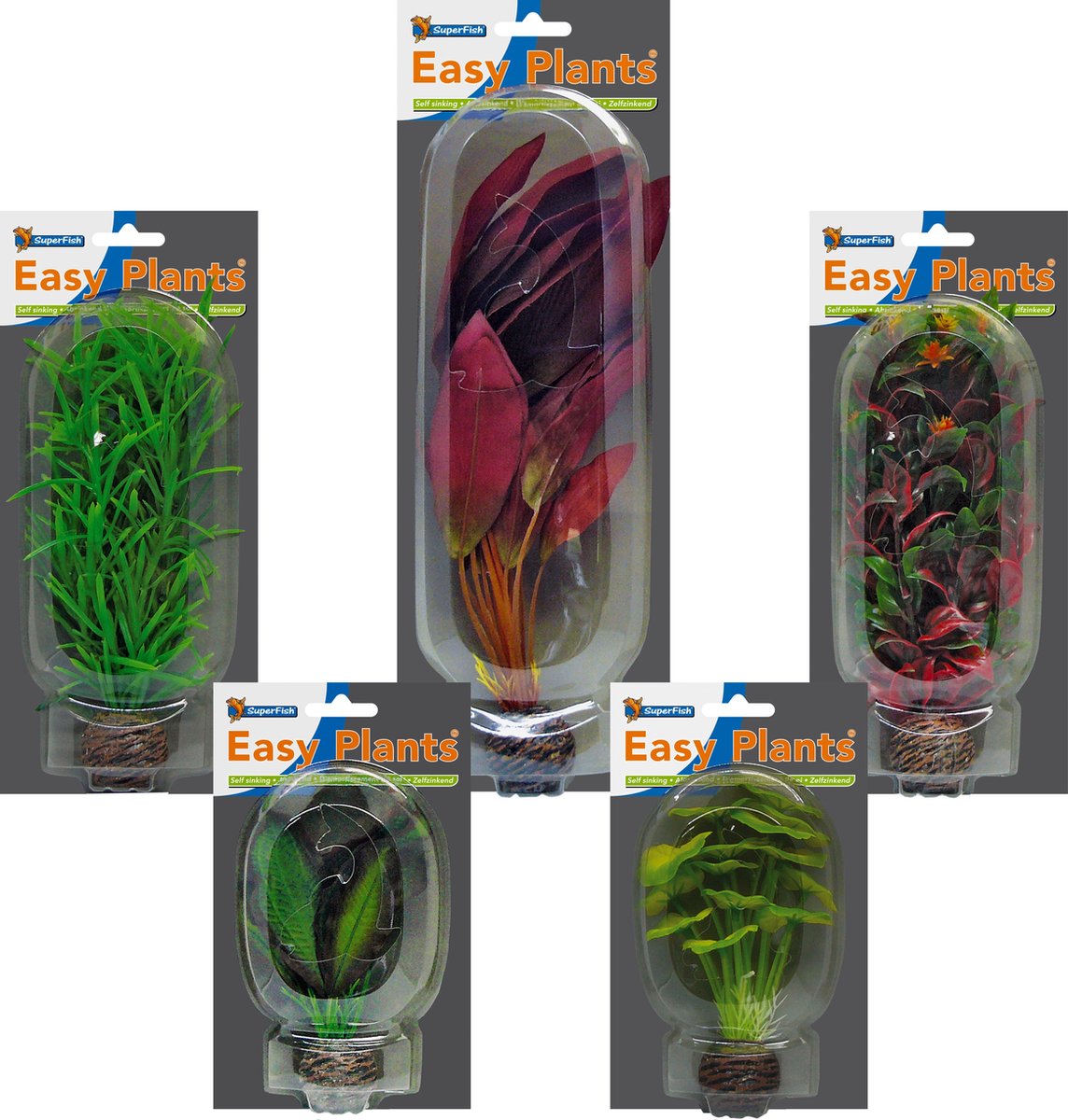 Easy Plants Aquarium kunst planten klein