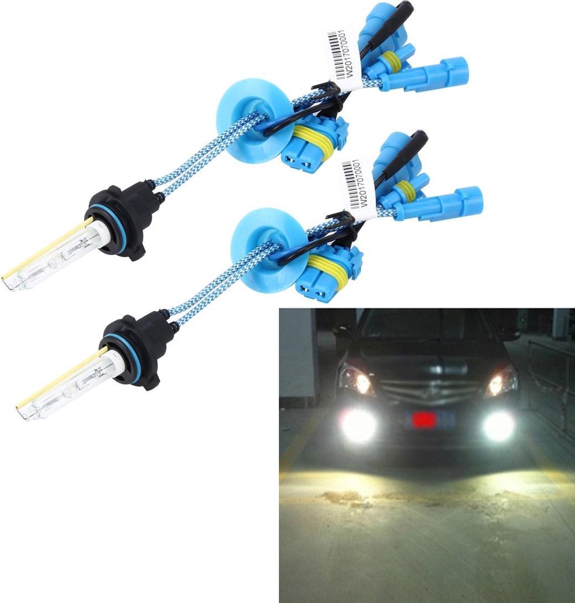 2 STKS 9012 55W 5500K HID-lampen Xenon-lampen