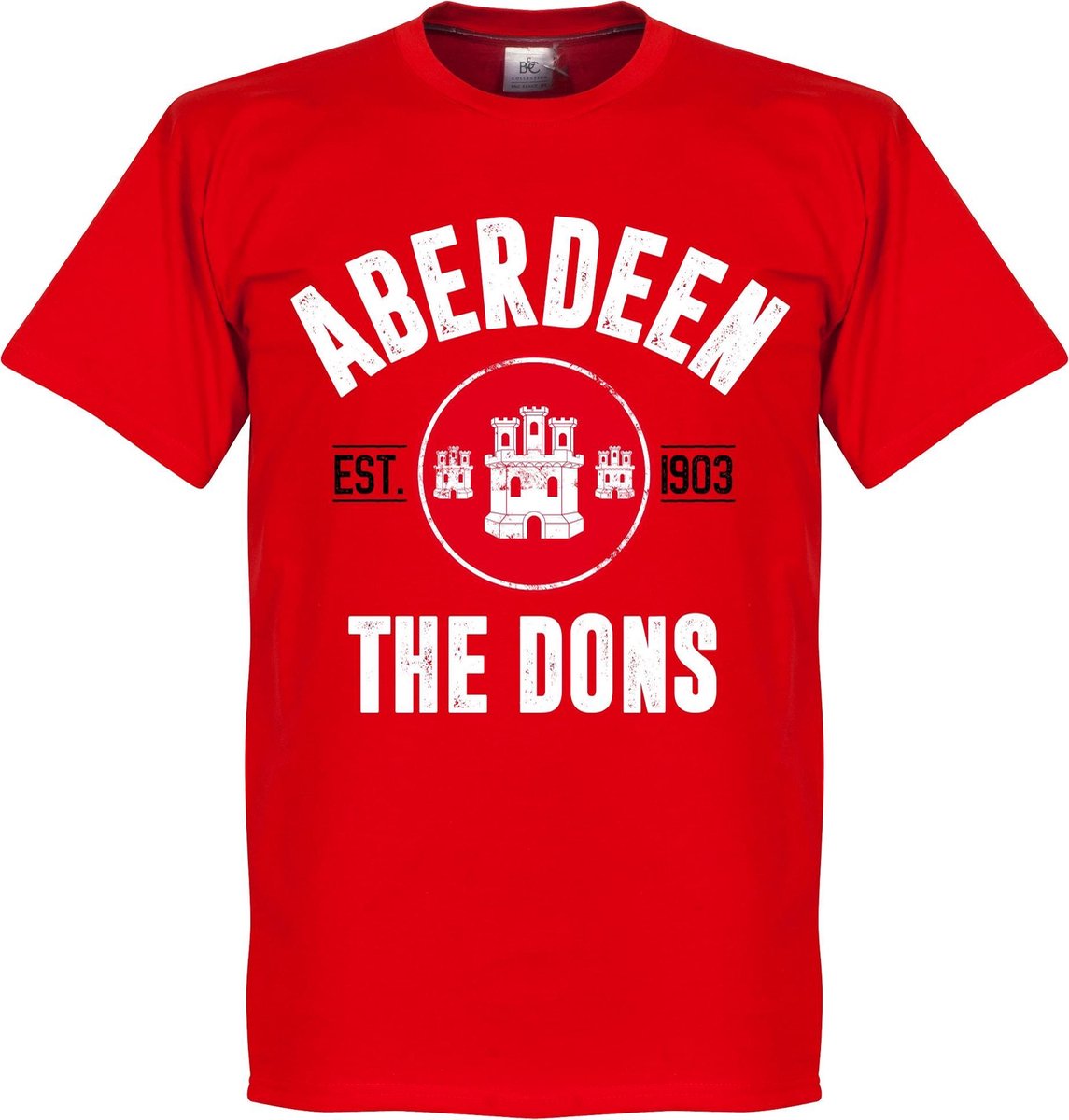 Aberdeen Established T-Shirt - Rood - XL