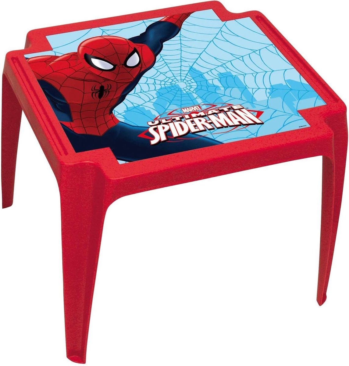 Arditex Kindertafel Spider-man 44 X 55 Cm Polypropyleen Rood