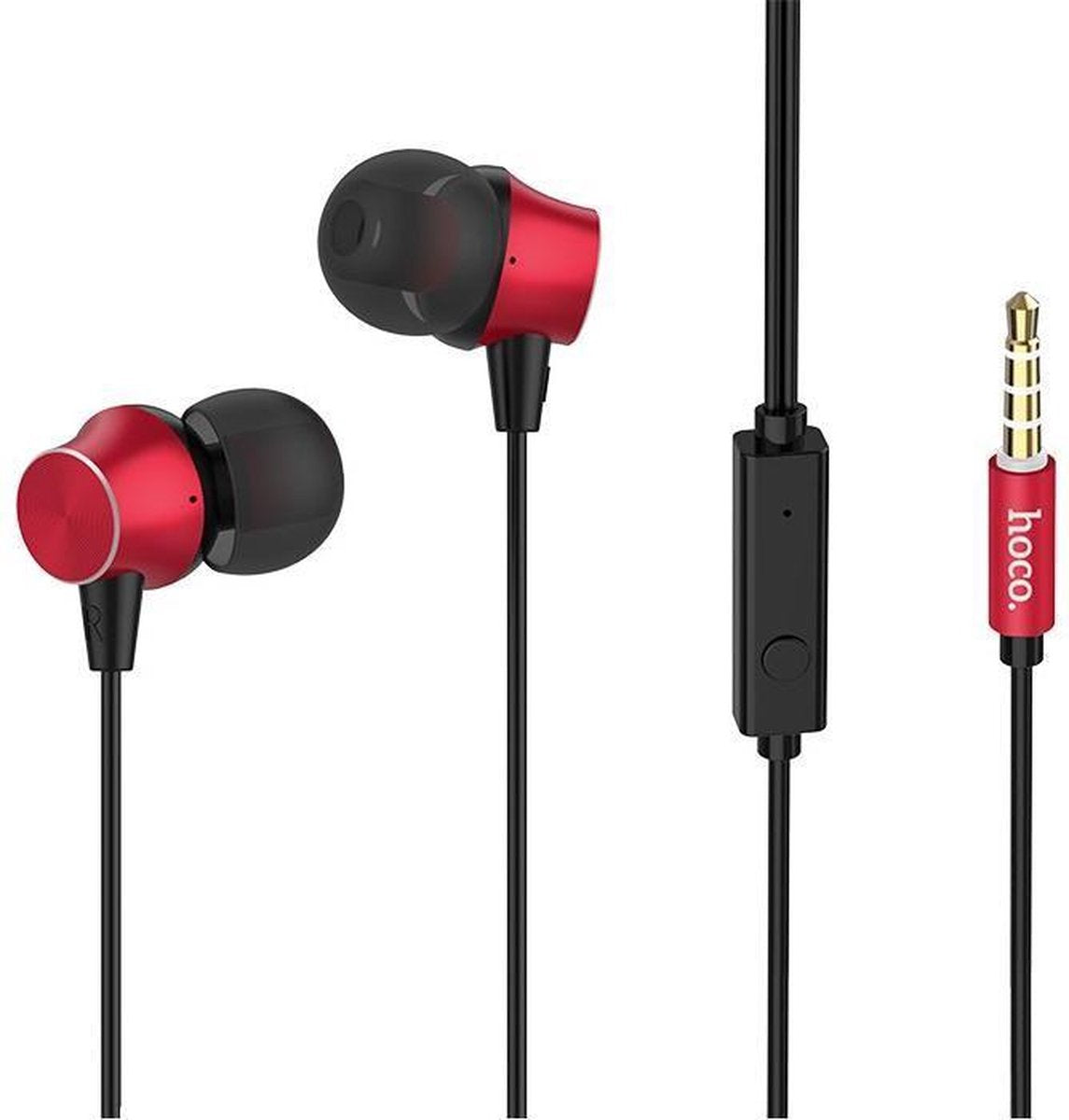M51 HOCO Superior Sound koptelefoon met microfoon Metallic Roze
