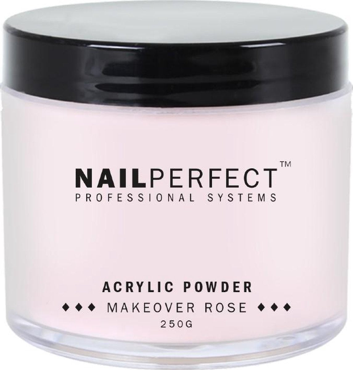Nail Perfect Premium Acrylic Powder Makeover Rose 250gr