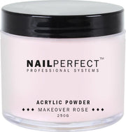 Nail Perfect Premium Acrylic Powder Makeover Rose 250gr