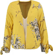 Vero moda gevoerde soepele satina bomber blazer polyester - Maat M