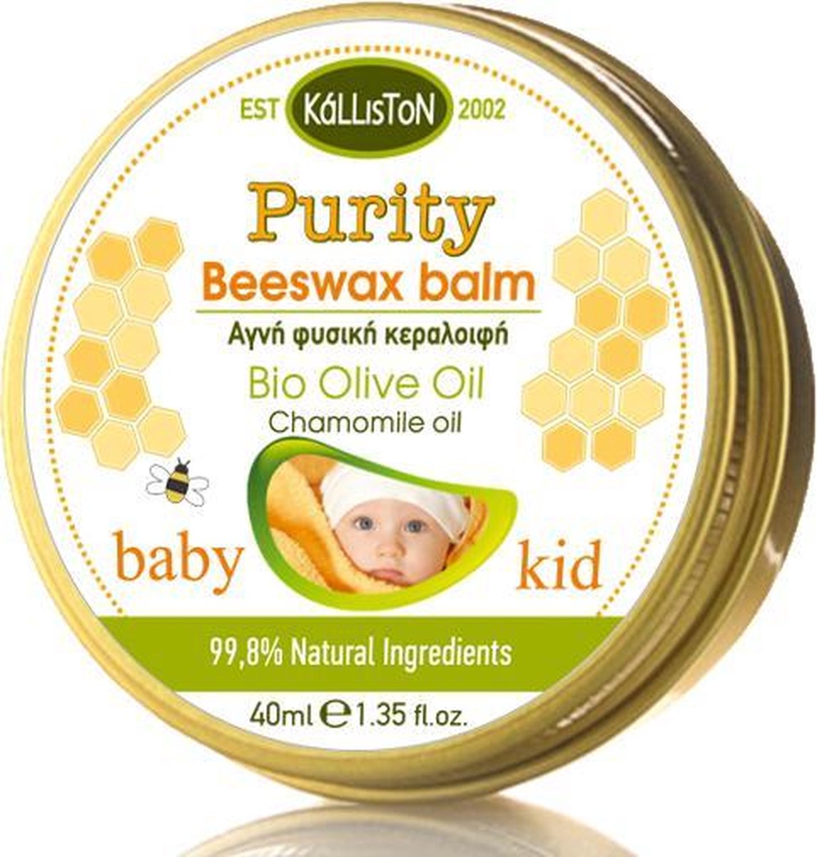 Kálliston Bijenwas Balsem voor Baby's