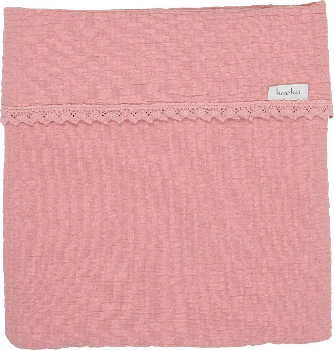 Koeka - Deken Elba Lace - Old Pink