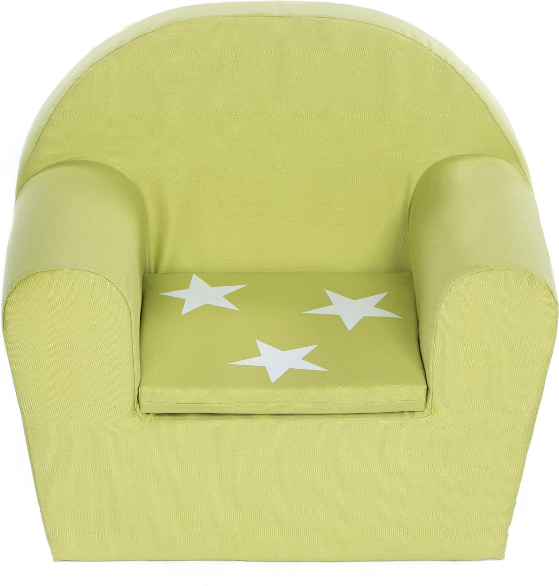 Peuterstoeltje-Kinderfauteuil Lime+ster