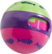 Ferplast Kattenspeelgoed Bal Met Koekjes 7 Cm Roze/paars