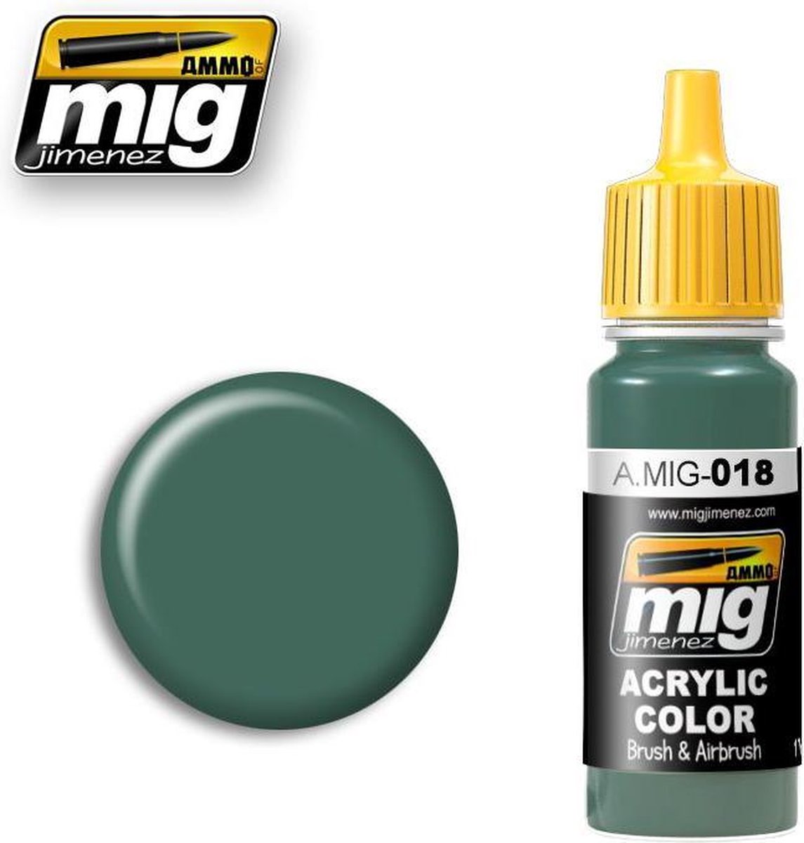 Mig - Weapons Ss - Police Green (17 Ml) (Mig0018)