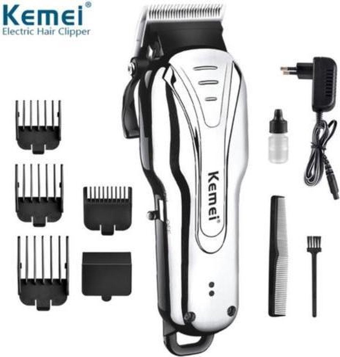 Kemei Professionele Haar en Baardtrimmer - Pro-line tondeuse - titanium steel blade - KM-1992