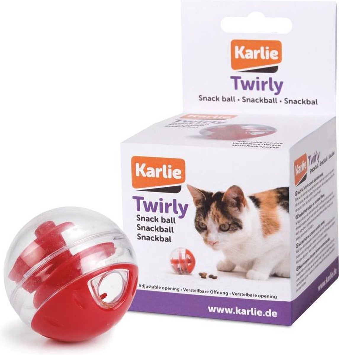 Cat treatball twirly