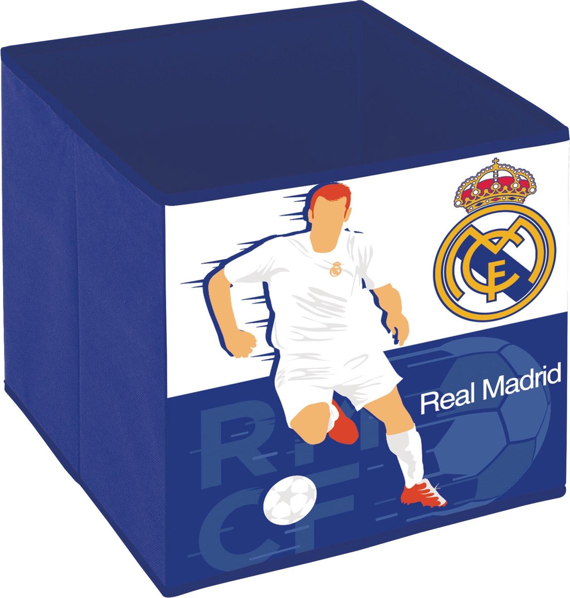Arditex Opbergmand Real Madrid Junior 31 X 31 X 31 Cm Blauw