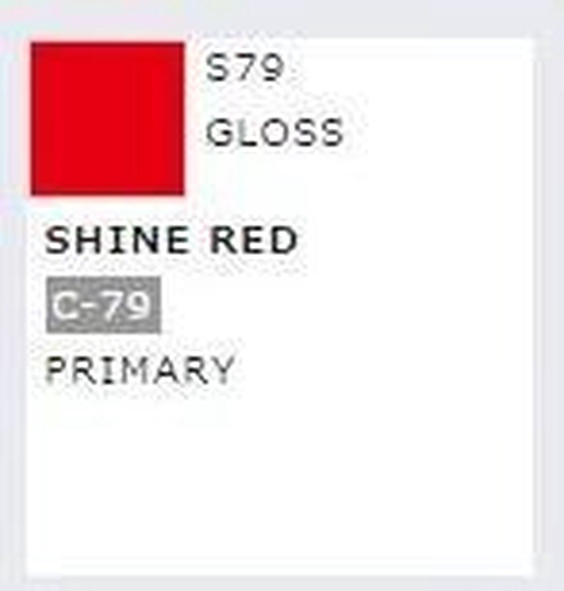 Mrhobby - Mr. Color Spray 100 Ml Shine Red (Mrh-s-079)