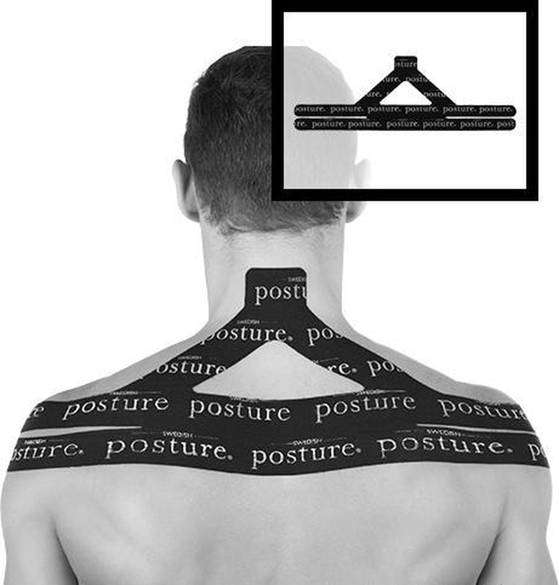 Posture Upright - Posture Kinesiologie 'Goede Houding' Tape