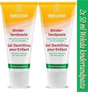 2X -Weleda Kindertandpasta - 50 ml - Natuurlijk (4001638081863)