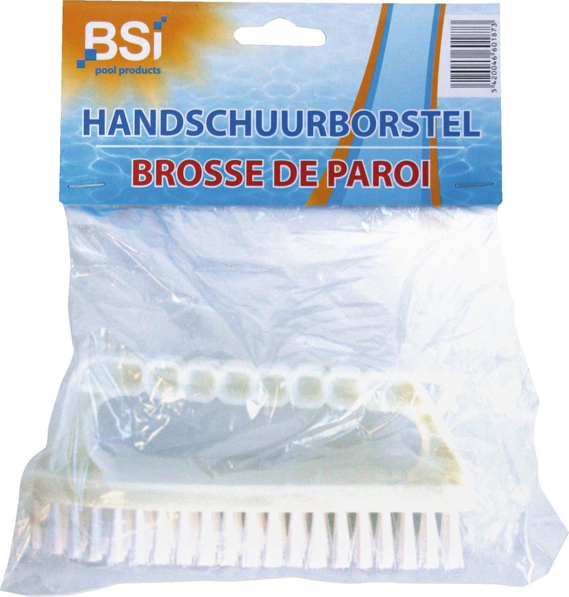 BSI Pool Products Handschuurborstel - Geschikt Voor Reinigen Zwembadwand