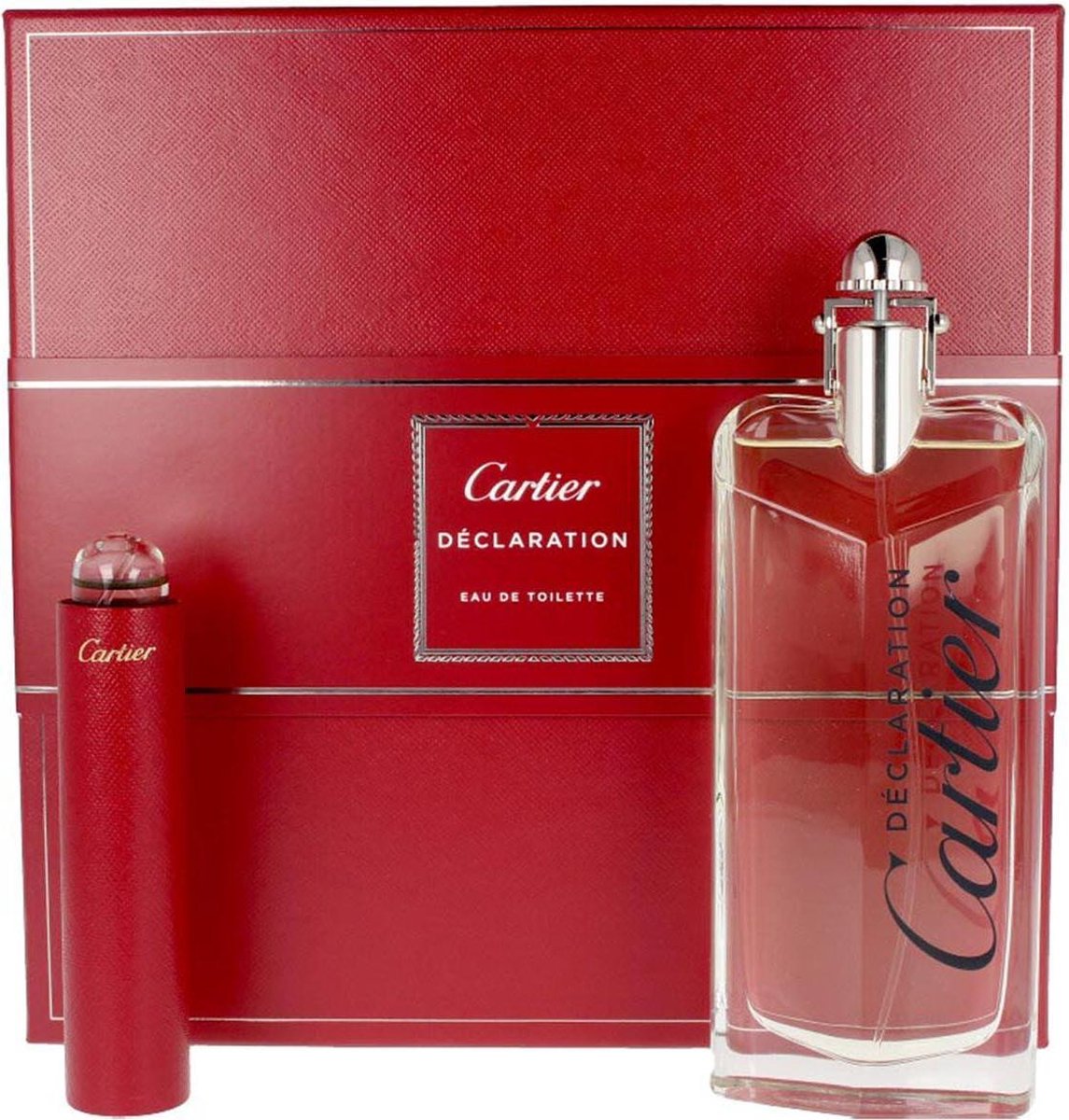 Cartier Déclaration Giftset - 100 ml eau de toilette spray + 15 ml eau de toilette tasspray - cadeauset voor dames