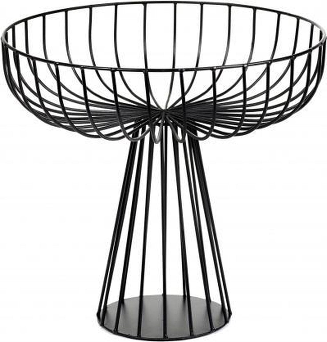Serax Catu fruitmand ø 30 cm h.28 ijzer zwart