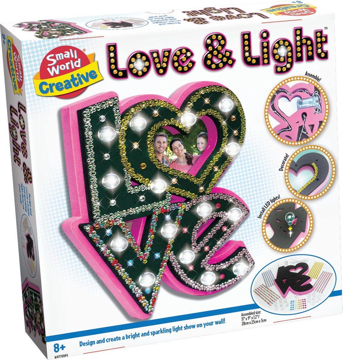 Love & Light Creative - maak je eigen decoratie lichtset
