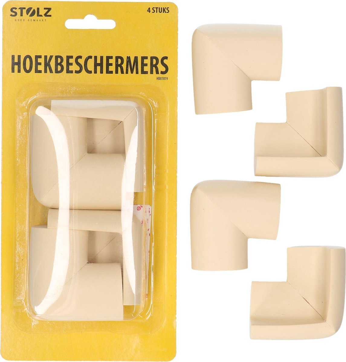 Hoekbeschermers 4 stuks - beveiliging voor kinderen -  Hoekbeschermers baby kind tafelpunt - Veiligheid Baby Peuter en Kind - tafelhoek beschermers - Tafelbuffer -