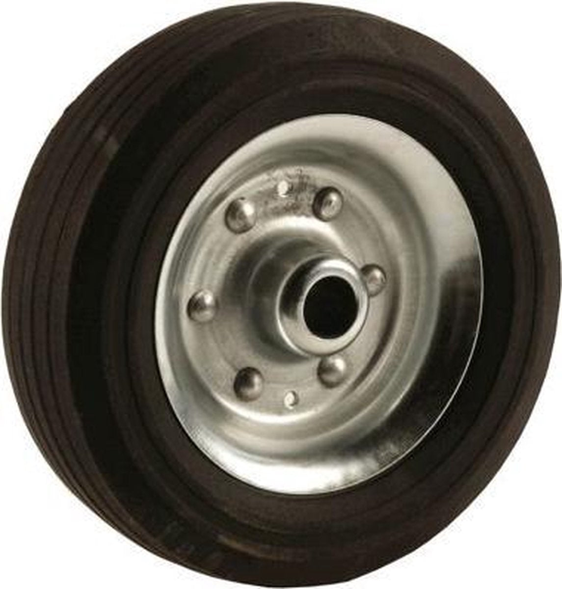 Q-Parts Neuswiel Los Ø 20mm Massief wiel 200mm x 50mm Metalen velg