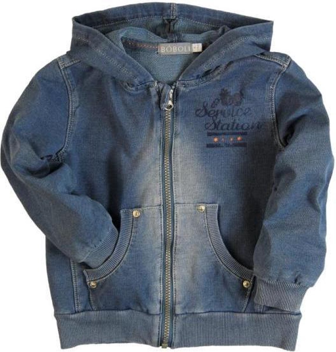 CAPUCHON VEST JEANSLOOK BOBOLI 128