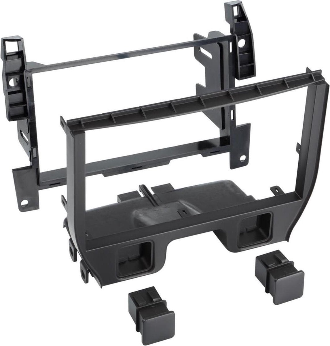 2-DIN frame ECO ECOframeCitroen C3/DS3 2009- Zwart