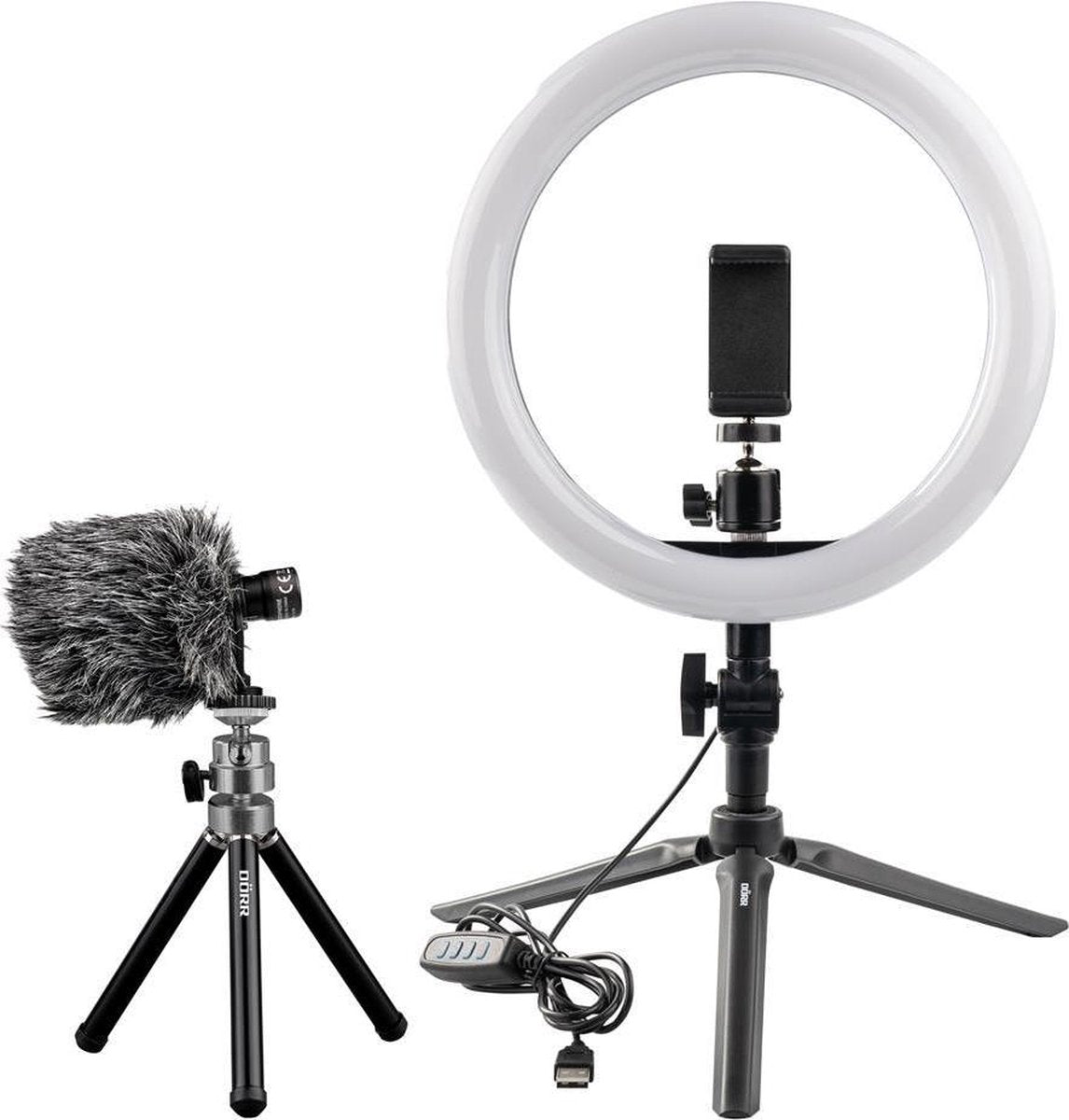 DÖRR VL-26 & CV-01 LED-ringlamp Aantal LEDs: 120