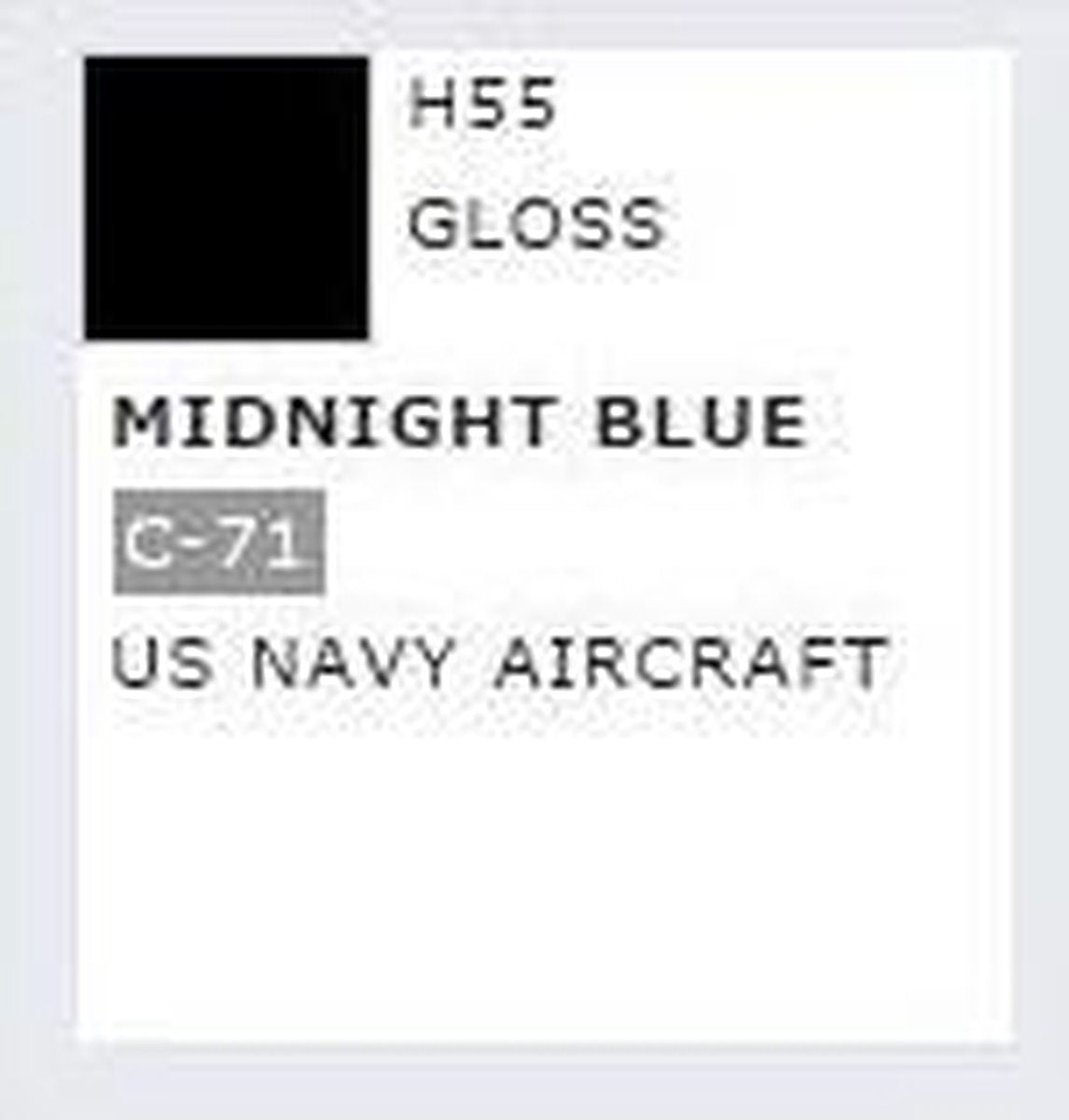 Mrhobby - Aqueous Hob. Col. 10 Ml Midnight Blue (Mrh-h-055)